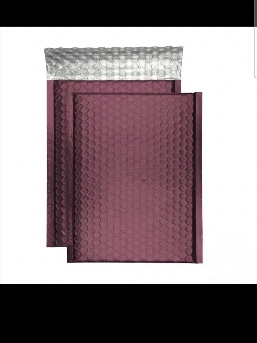 Metallic Deep Purple 4x8 Bubbke Mailers Qty 20